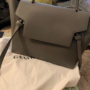 SOLD — Celine Mini Belt Bag - Grey